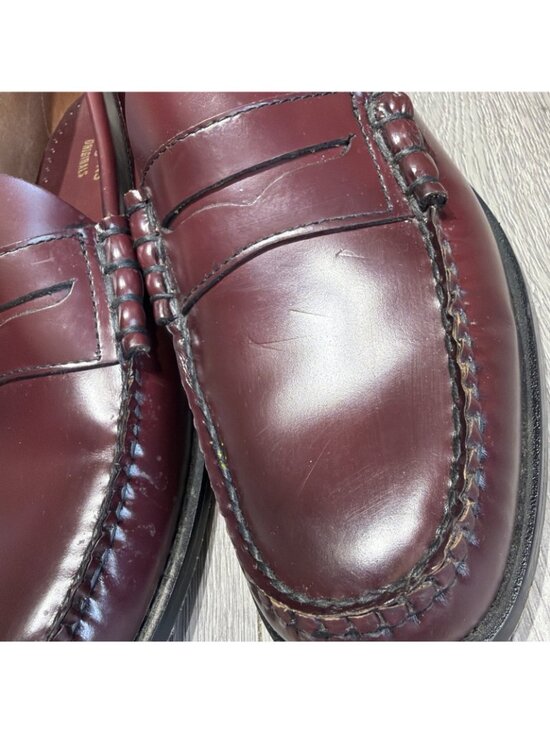 G.H. Bass Weejun Larson Penny Loafer Men\'s Shoes Burgundy Size 10.5 D main image 9